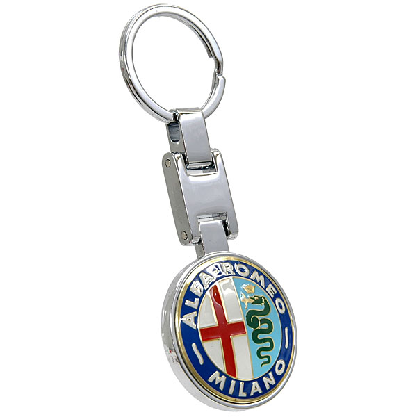 Alfa Romeo MILANO Emblem Keyring