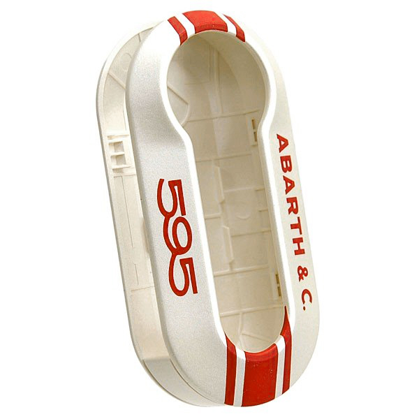ABARTH 595 50th Anniversary Key Cover(White)<br><font size=-1 color=red>05/20到着</font>