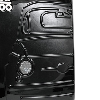 FIAT 500 Trolly Bag(Black)