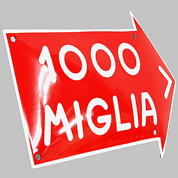 1000 MIGLIA Sign Boad(Large)