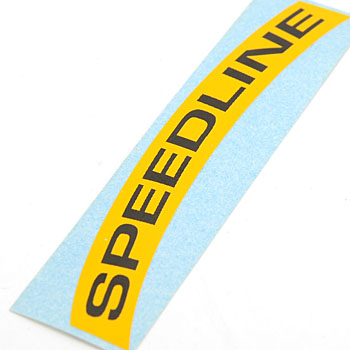 speedline Logo Sticker(Yellow)