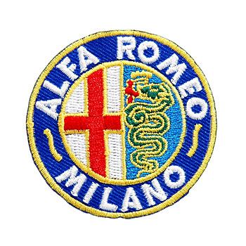 Alfa Romeo MILANO Emblem Patch(55mm)