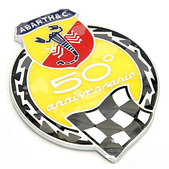 ABARTH 595 50th Anniversary Side Emblem Set