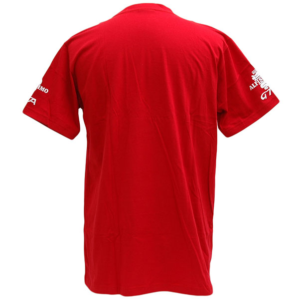 Alfa Romeo Cuore Sportivo T-Shirts(Red)