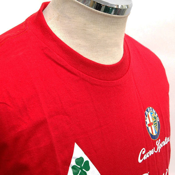 Alfa Romeo Cuore Sportivo T-Shirts(Red)