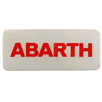 ABARTH Plate