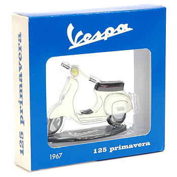 Vespa 125 Primavera Miniature Object(White)