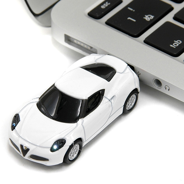 Alfa Romeo½ãÀµ 4C USB¥á¥â¥ê ¥Û¥ï¥¤¥È(8GB)