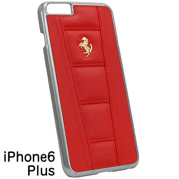 Ferrari純正 iPhone6/6s Plusレザー背面ケース-458/レッド-