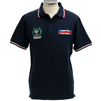 MARTINI RACING Polo Shirts(Navy)