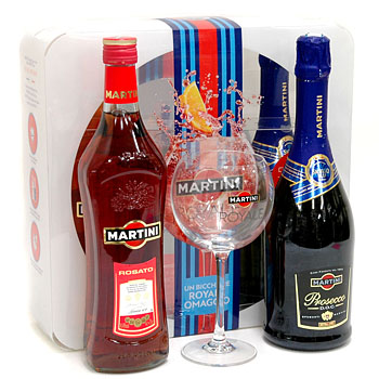 MARTINIベルモット&プロセッコ/グラスセット