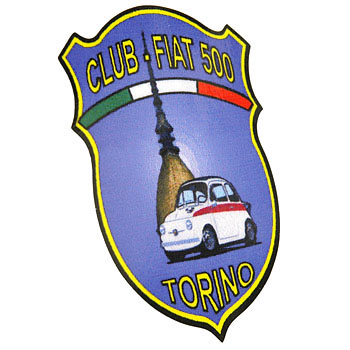 CLUB FIAT 500 TORINO Sticker