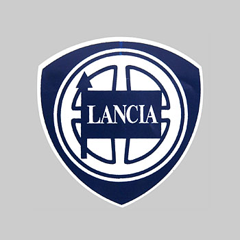 LANCIA Emblem Shaped Sticker(105mm)