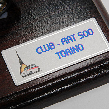 CLUB FIAT 500 TORINO Tin Toy