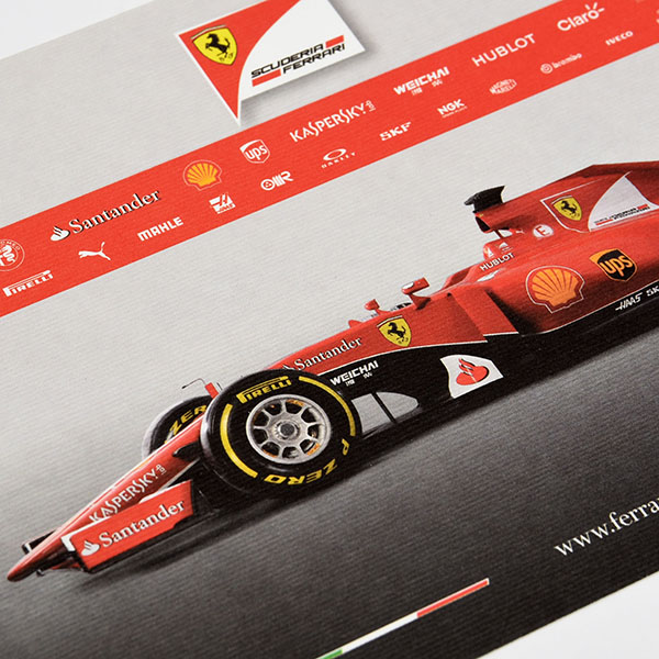 Scuderia Ferrari SF15-T Press Card