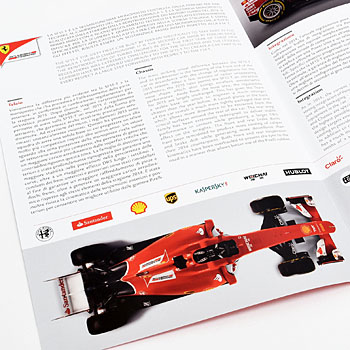 Scuderia Ferrari SF15-T Press Leaflet & Card Set