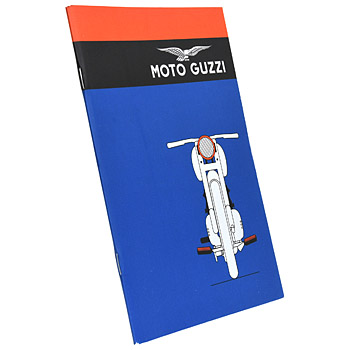 MOTO GUZZI Official A5 Note(Blue/Type A)