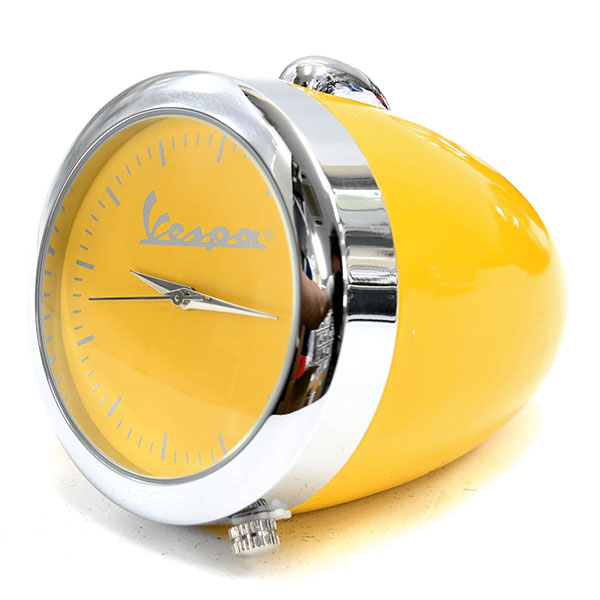 Vespa Official Headlight Clock(Yellow)