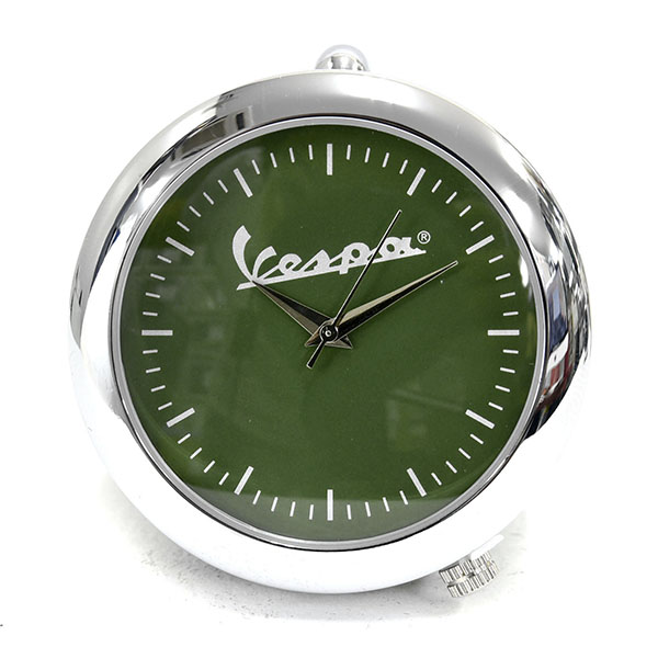 Vespa Official Headlight Clock(Green)