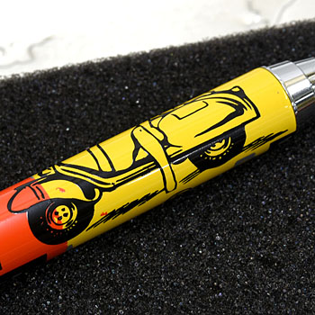 Vespa Official Ballpoint Pen-Yellow-