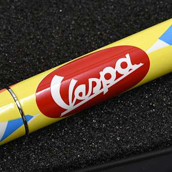 Vespa Official Ballpoint Pen-Flower-