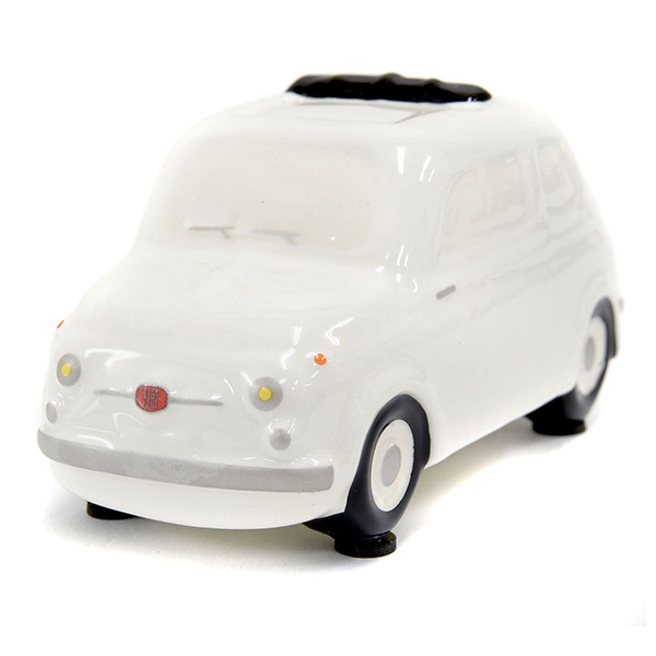 FIAT初代500貯金箱(Small/ホワイト)
