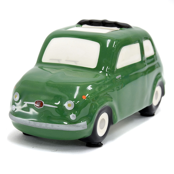 FIAT初代500貯金箱(Small/グリーン)