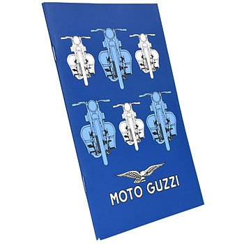 MOTO GUZZI Official A5 Note(Blue/Type B)