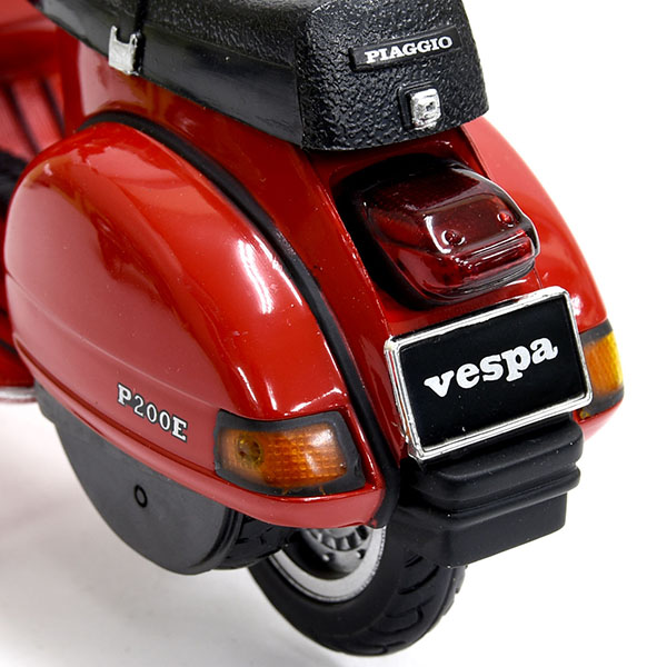 1/12 Vespa Official P200E del Miniature Model(Red)
