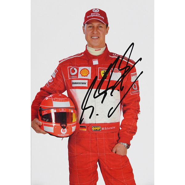 Scuderia Ferrari 2006 Press Card-M.Schumacher Signed- Type A