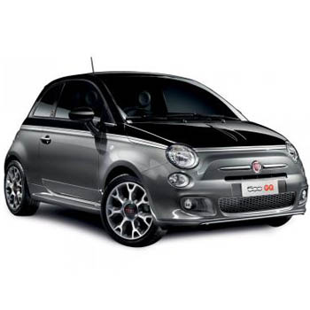 FIAT 500 GQ B-Piller Badge