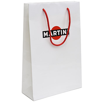 MARTINIオフィシャルペーパーバッグ(ホワイト/スモール)