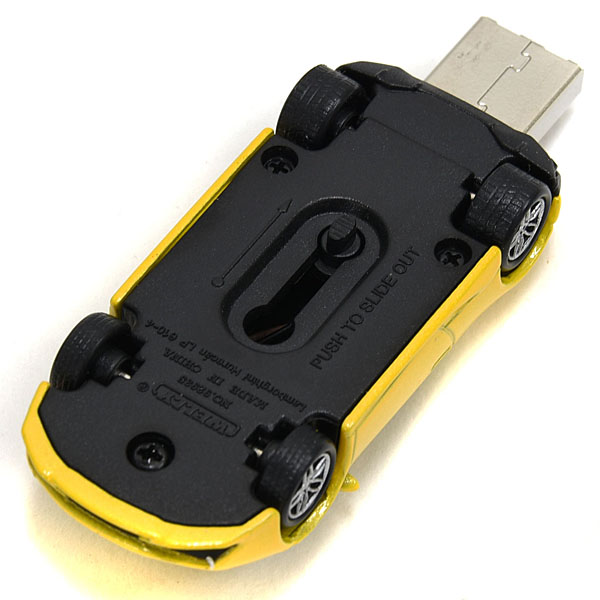 1/68 Lamborghini Huracan Miniature Shaped USB Memori(Yellow/8GB)