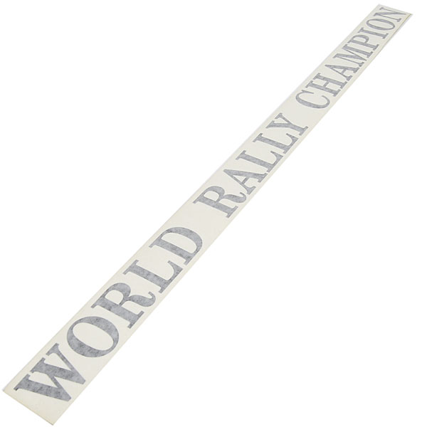 DELTA WORLD RALLY CHAMPIONE Sticker(Die Cut)