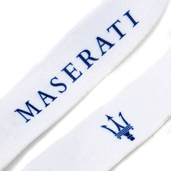 MASERATI Neck Strap(White)