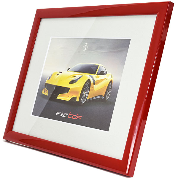 Ferrari F12 tdf Presentation Card with Frame