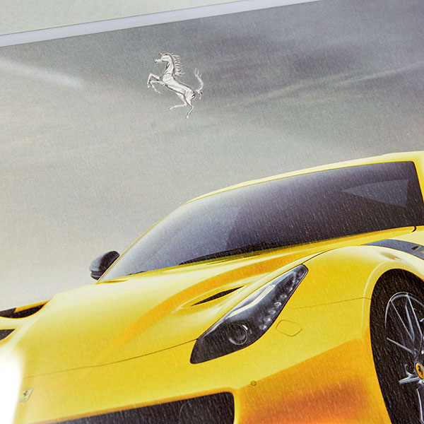 Ferrari F12 tdf Presentation Card with Frame