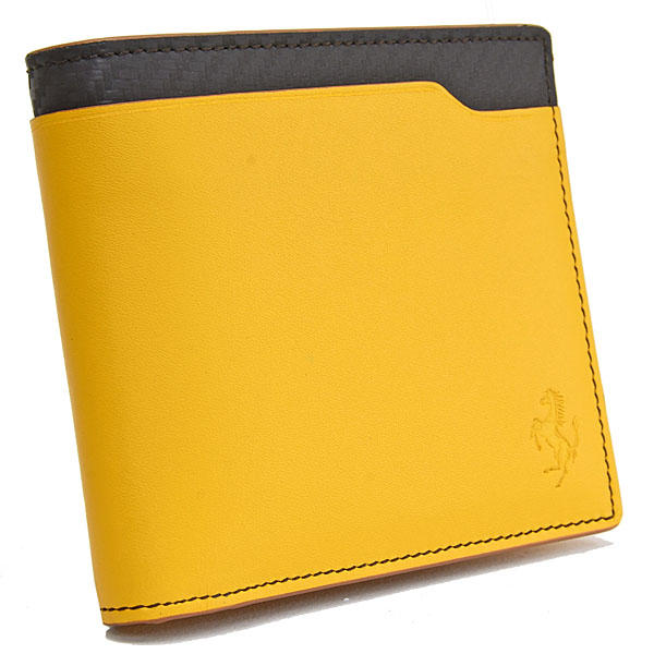 Ferrari Leather Wallet(Yellow)by TODS