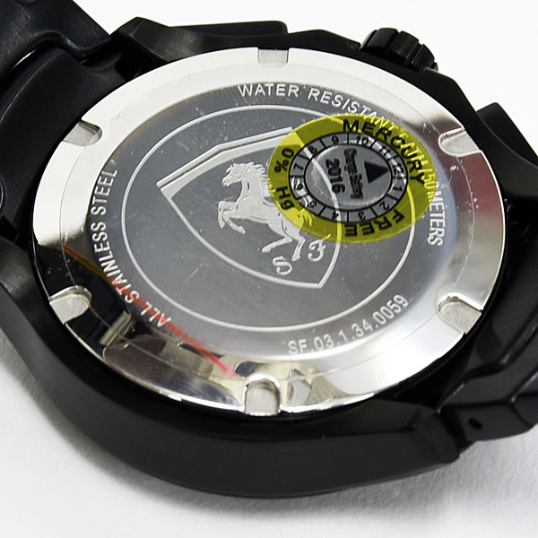 Ferrari Quartz Chlonograph Watch -RACE DAY BLACK-