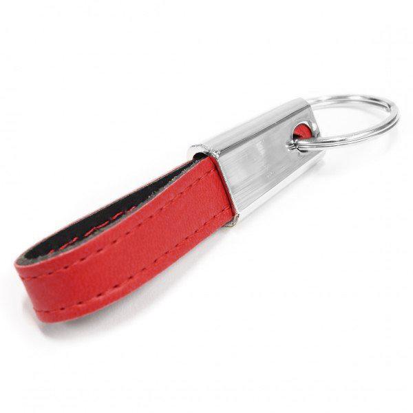 Alfa Romeo Strap Shaped Keyring(New Color Emblem/Red)