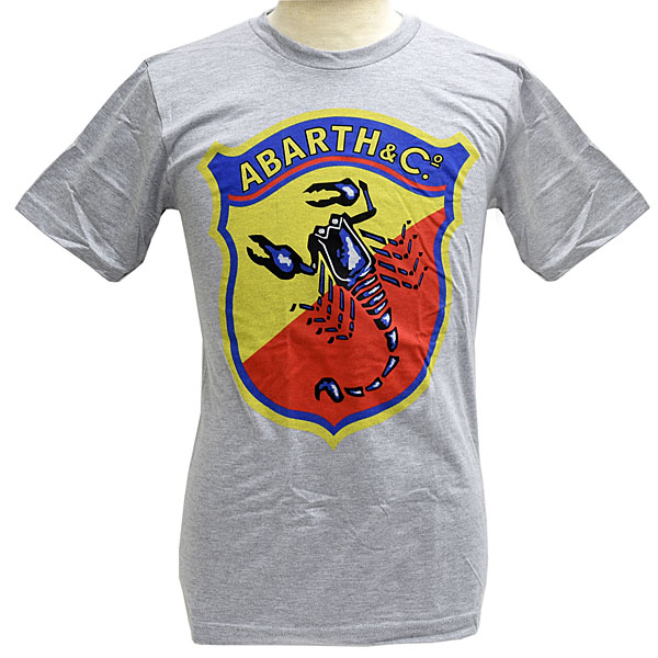 ABARTH純正オールドエンブレムTシャツ