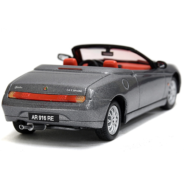 1/43 Alfa Romeo Spider Miniature Model(Metalic Gray)
