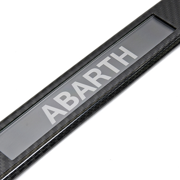 ABARTH 500 Carbon door Step Guard(ABARTH logo illumination)