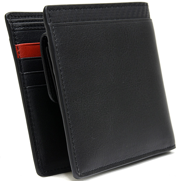 Ferrari Leather Wallet(Black) by TODS