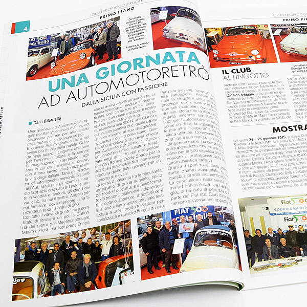 FIAT 500 CLUB ITALIA Magazine No.3 2015