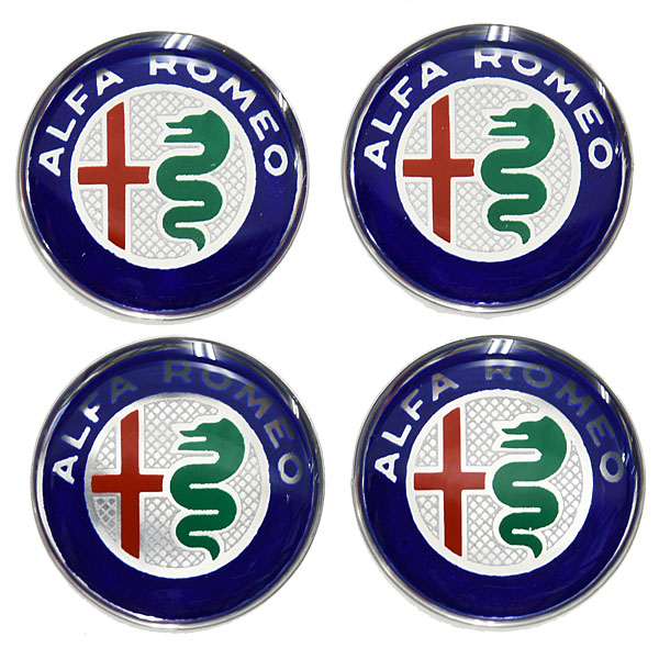 Alfa Romeo New Emblem 3D Stickers Set(21mm/4pcs.)