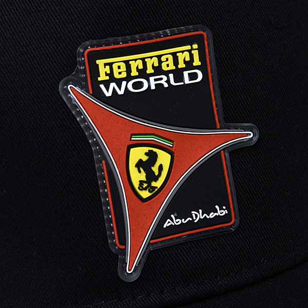 Ferrari WORLD Abu Dhabi Baseball Cap(Black)