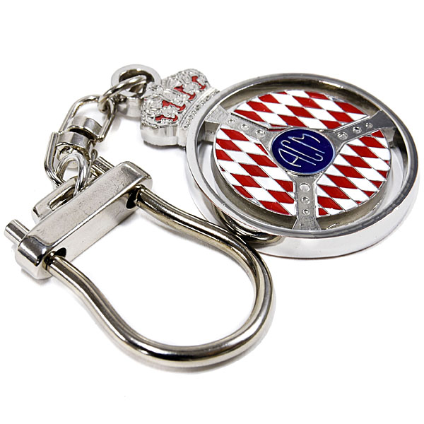 AUTOMOBILE CLUB DE MONACO Official Keyring(Silver)