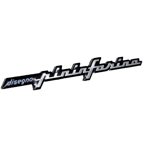 disegno pininfarina Logo Aluminium Sticker<br><font size=-1 color=red>05/11到着</font>