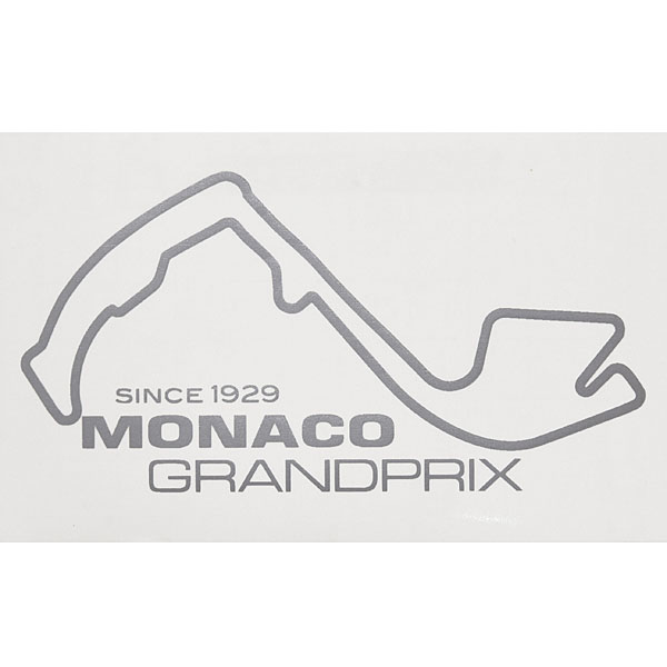 MONACO Grand Prix Official Sticker(Silver)